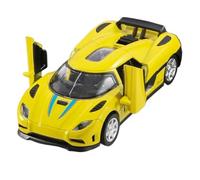 1:32 para Koenigsegg Agera, simulación de Coche Deportivo, Modelo de Metal, luz de Sonido para Coche, Modelo de Coche extraíble(F)