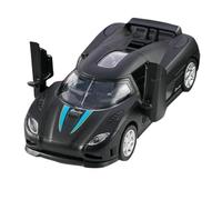1:32 para Koenigsegg Agera, simulación de Coche Deportivo, Modelo de Metal, luz de Sonido para Coche, Modelo de Coche extraíble(B)