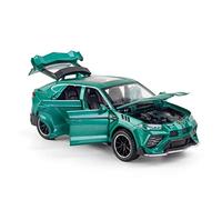 1/32 para Urus Alta Simulación De Lujo Todoterreno Modelo De Coche De Metal Fundido Decoraciones De Juguete(Verde)