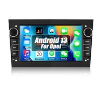 [1+32G] CAMECHO Android 13 Radio Coche para Opel Corsa d/Astra h/Zafira b/Meriva/Vivaro 7 Pulgadas Pantalla Táctil con WiFi/GPS/Bluetooth/USB/FM/MirrorLink-Negro