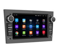 [1+32G] CAMECHO Android 13 Radio de Coche para Opel Corsa d Astra h Zafira b Meriva,7 Pulgadas HD Pantalla Táctil con Control del Volante/GPS/WiFi/Bluetooth/USB/Navi/FM/RDS/Mirror Link(Negro)