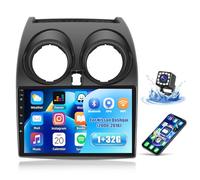 [1+32G] SIXWIN Android 13 Radio Coche para Nissan Qashqai J10 2006-2016 con Mirrorlink,9 Pulgadas Pantalla Táctil con Bluetooth/WiFi/GPS/FM/USB