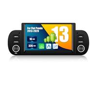 [1+32GB] SIXWIN Android 13 CarPlay Android Auto Radio Coche para FIAT Panda 2013-2020,6.2 Pulgadas Pantalla Táctil con Bluetooth/GPS/WiFi/HiFi/FMRDS/USB