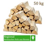 (1,34€/1kg) Leña Madera 50 kg Para estufa y Chimenea Brasero Madera de Haya 25 c