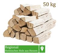 (1,34€/1kg) Leña Madera 50 kg Para estufa y Chimenea Brasero Madera de Haya 33 c