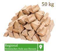 (1,34€/1kg) Leña Madera 50kg Para estufa y Chimenea Brasero Madera de roble 25 c