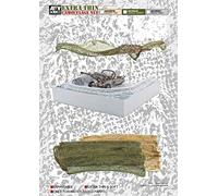 1/35 camouflage net film "Snow Gray" (AC35021) (japan import)