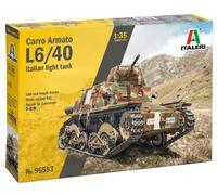 Italeri Maqueta de plástico Tanque L6/40 italiano – Escala 1:35
