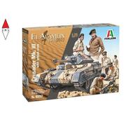 Italeri – Maqueta Crusader Mk.II con tripulación británica El Alamein 1942-2022 1:35 IT6592