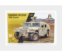 Italeri Maqueta 1:35 HMMWV M966 Tow Carrier - Kit plástico militar, reproducción fiel