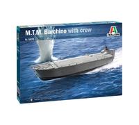 Italeri Maqueta de plástico MTM Barchino 5623 con tripulación y escalera 1:35