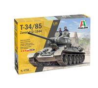 Italeri 6758 Panzer T34/85 ZAVOD 112 1944 Kit De Modelo De Plástico 1:35 NUEVO