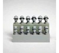 1/35 Kit de Recambio de Cabeza de Resina de Soldado de la Segunda Guerra Mundial Modelo de Resina sin Pintar ni Montar // g9X5z3
