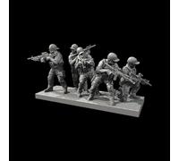 1/35 Kit de Resina de Soldado Comando Estadounidense Modelo de Resina sin Pintar ni Montar // g7X5z3