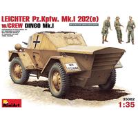 Mini Art 35082 1/35 Leichter Pz. Kpfw. Mk 1 202 (E). Con Tripulación