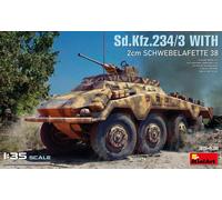 1:35 MINIART Tank Sd.Kfz. 234Kit3 Military 1945 Kit MA35431