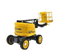 1:35 para XGA16 GTBZ14J Brazo Manivela Plataforma Aérea De Trabajo Aleación Amarilla Adornos para Maquetas De Vehículos