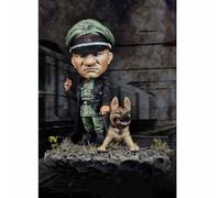 1/35 WWII German Soldier Resin Soldier Model Kit sin Pintar y sin Montar de Resina (4 Figuras) // g8X7z8