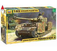 1/35 Zvezda Alemán Mediano Tanque Panzer Iv Ausf.H ZS3620