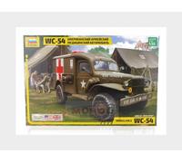 1:35 ZVEZDA Dodge Wc54 4X4 Truck Military Ambulance 1944 Kit ZS3711