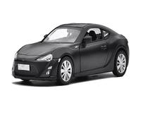 1:36 Apto para Toyota GT 86 Modelo de Coche Deportivo aleación Diecast Metal Pista Carreras Simulación Escala Miniatura No Incluye baterías(Black)
