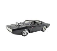 1:36 para Charger 1970, Modelo De Coche Clásico De Aleación con Retroceso para Colección Miniaturas De Automoción