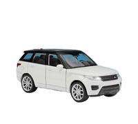 1:36 para Land Rover Range Rover Sport SUV, Modelo CocheMetal Aleación Fundido Presión Juguetes Extraíbles Adornos Coleccionables No Control Remoto Modelos(White)