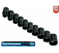 BlueSpot Tools 3905cm Métrico Juego de Llaves de Vaso 9-27mm, 10 Piezas