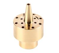 1/4 "/1/2"/3/4 "Columna de latón Garden Fuente de agua Boquilla de agua Sprailler Gold (1/4 17.5-18 cm Circunferencia de la cabeza)