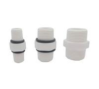 1/4" 1/2" Male With Seal O-RING 3/4" Without O-ring POM Connector Fitting Aquarium Reverse Osmosis RO Water Dispenser(1/2")