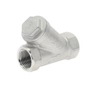 1/4 "3/8" 1/2 "3/4" 1 "1-1/2" 2 "BSP hilo femenino 304 Acero inoxidable en línea Y tipo filtro válvula de filtro agua Gas 80 malla