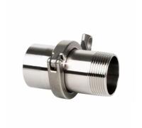 1/4 "3/8" 1/2 "3/4" 1 "1-1/4" 2 "(19/25/32/38/45/57 MM) abrazadera sanitaria de acero inoxidable 304 traje de cable externo de ajuste rápido(57MM DN50xOD64)