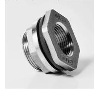 1/4" 3/8"1/2"3/4" 1"1-1/4" 2" Elbow 3way 4way Threaded Pipe Fitting Coupler Stainless Steel 304 BSP Joint Overview Adapte,Silver,2"