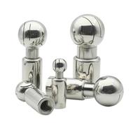 1/4 "3/8" 1/2 "3/4" 1 "-2" SS304/SS316L Bola de pulverización giratoria sanitaria con rosca interna acero inoxidable(SS316L,2")