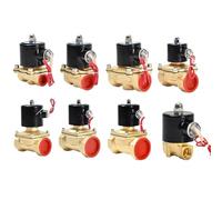 1/4'' 3/8'' 1/2'' 3/4'' Electric Solenoid Water Valve Normally Closed Pneumatic On-off Valve 220V 110V DC24V For Water Oil Gas(AC110V,DN25)