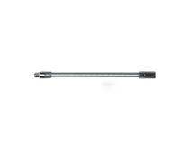 1/4 "3/8" 1/2 "Drive Flexible Flexi Barra de extensión Adaptador de eje de metal Conversión de eje de metal Conjunto de herramientas for la mano de par de par de par.(1-4 200mm)