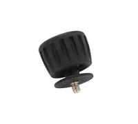 1/4" 3/8" rosca trípode monopod patas patas, almohadilla giratoria de goma para patas de trípode monopie