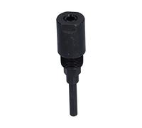 1/4 /8 Mm/12 Mm End Mill Collet Extension Máquina de Tallado Extensión de Recortadora para Carpintería Recortar, Lijar y Tallar Máquinas (Vástago de 1/4)