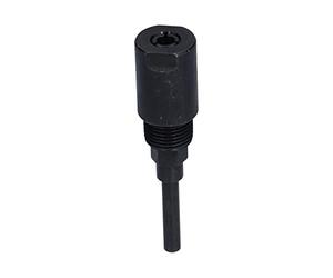 1/4 /8 Mm/12 Mm End Mill Collet Extension Máquina de Tallado Extensión de Recortadora para Carpintería Recortar, Lijar y Tallar Máquinas (Vástago de 1/4)