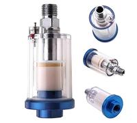 1/4" BSP Mini Air Filter Moisture Water Trap for Spray Paint Gun, Air Compressor, Pneumatic Tool