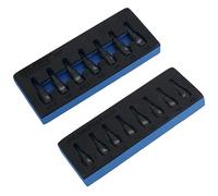 1/4" Drive Allen Hex Torx Star Impact Shallow Sockets T6 - T30 1.5 - 6mm 15pc