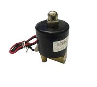 1/4" Electric Solenoid Valve Water Air N/C Gas Water Air 2W025-08 DC12V,DC24V Or AC110V AC220V(DC12V)
