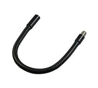 1/4 Hembra a M10s Macho Hilo Suave Luz Flexible Tubos de Metal Silicio Cerdo Cueva Tubo Serpentina Lámpara de Abrazadera