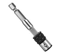 1/4-Inch Hex Drill, Adapter Self Locking Holder, with Extension System, Lightweight Design Unit, Easy Install Gear, Quick Change Drill Attachment, for Screwdriver Nut Driving Construction Work