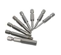 1/4 Inch Hex Shank Head Allen Wrench Screwdriver Socket Bit Metric Magnetic Screwdriver Bits Set 7/8Pcs(8 Pcs)