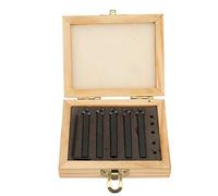 1/4 Inch Indexable Carbide Inserts for Lathe | 5 - Piece Turning Tool Set with 3 - Sided Cutting Inserts | Mechanical Clamping for Turning/Facing/Boring