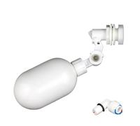 1/4" inlet White Plastic Adjustable Auto Fill Float Ball Valve Water Control Switch For Water Tower Water Tank
