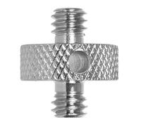 1/4 macho a 1/4 macho rosca tripón tornillo adaptador 3/8 3/8 3/8 soporte de luz para smartphone y tableta