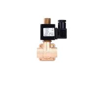 1/4'' Normally Open 16bar Solenoid Valve Pilot Acting 220V 12V 24V Brass High Pressure Solenoid Valve(DC12V)