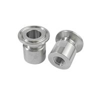 1/4" NPT Female X 34mmTri Clamp TC34 304 Stainless Steel Pipe Fitting Connector Adapter